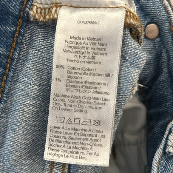 Madewell The Perfect Vintage Straight Jean, size 26 - Picture 9 of 15